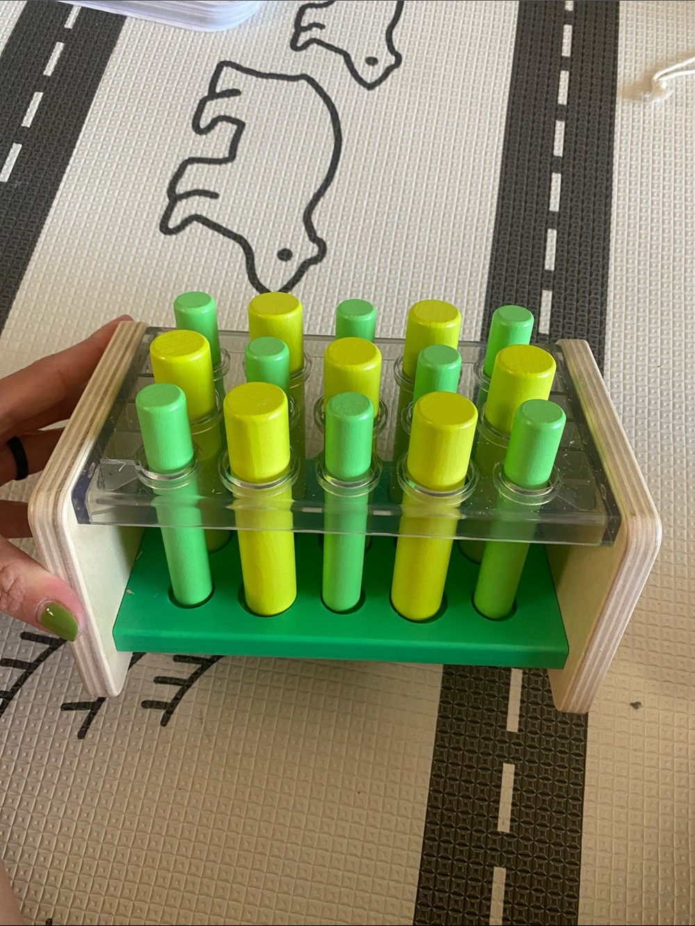 Lovevery peg sorter